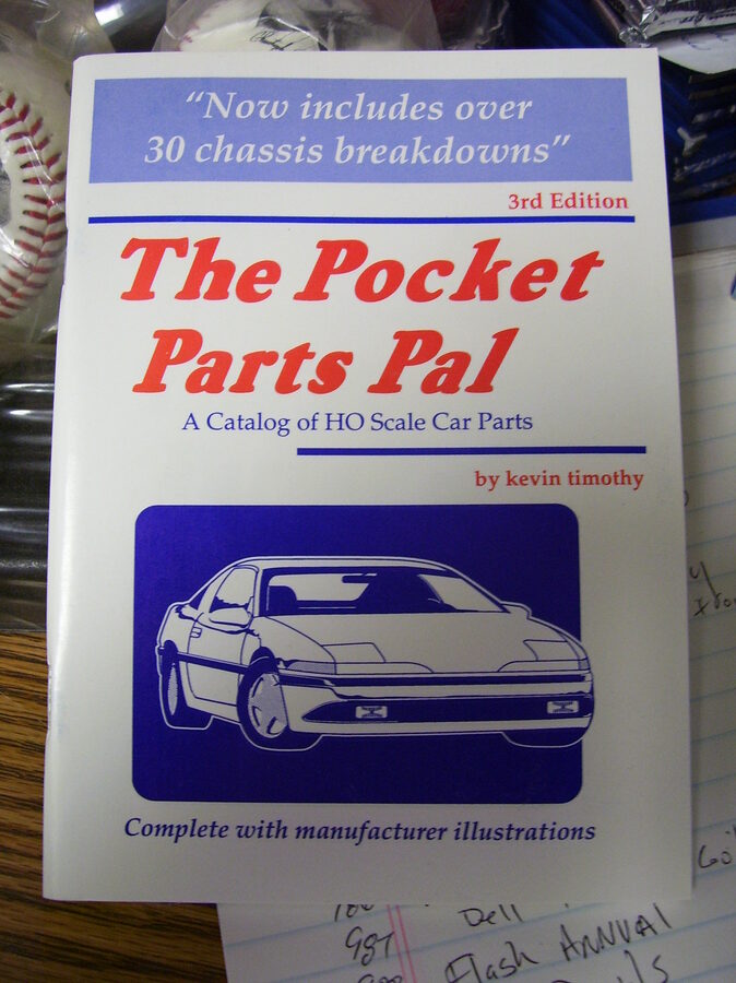 The Pocket Parts Pal, 3rd edition, with over 30 chassis breakdowns